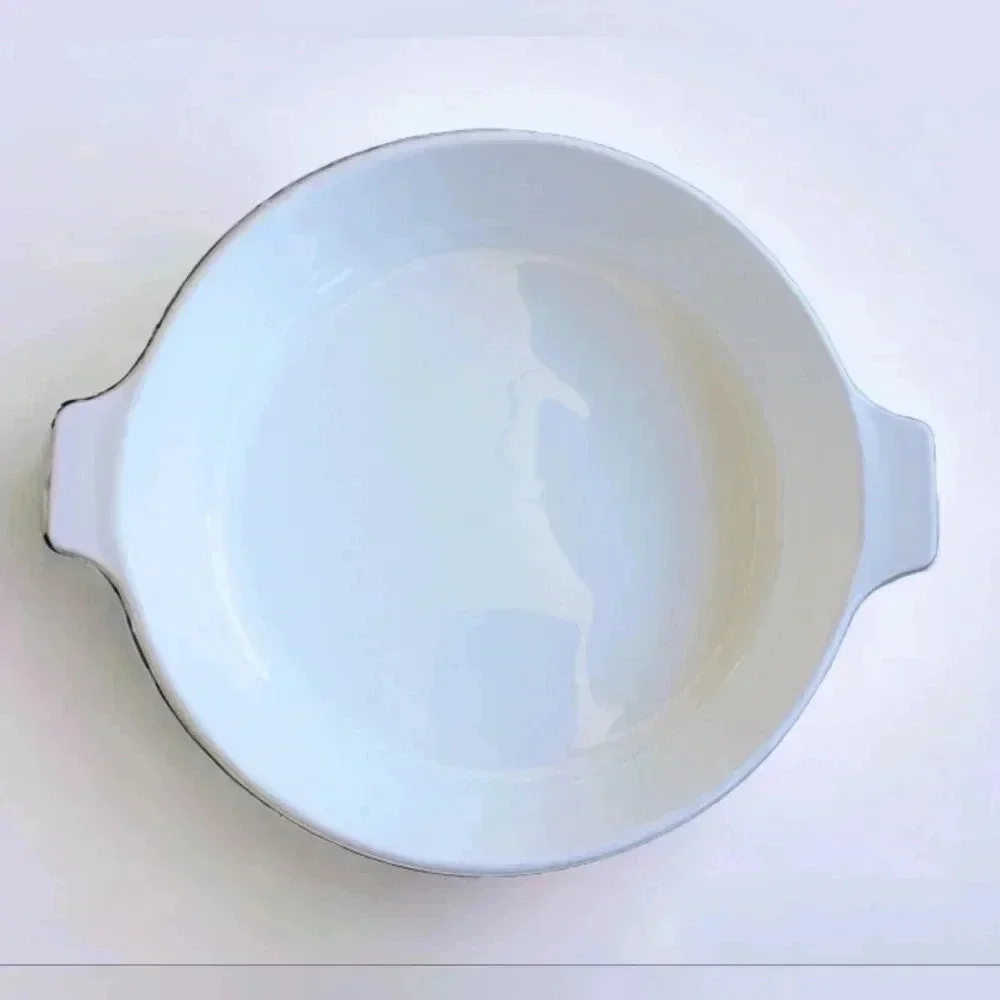 Vintage Corning Ware Dish Bowl Avocado Green P-708.5 B  8 1/2